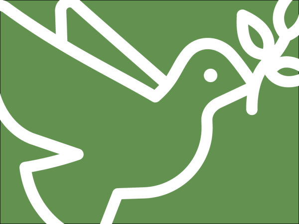 Dove of peace graphic